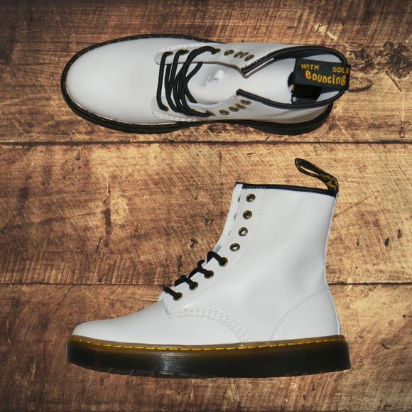 Dr. Martens Zavala Leather Combat Boots Women's Size 9 Men's Size 8 NEW - Picture 9 of 9